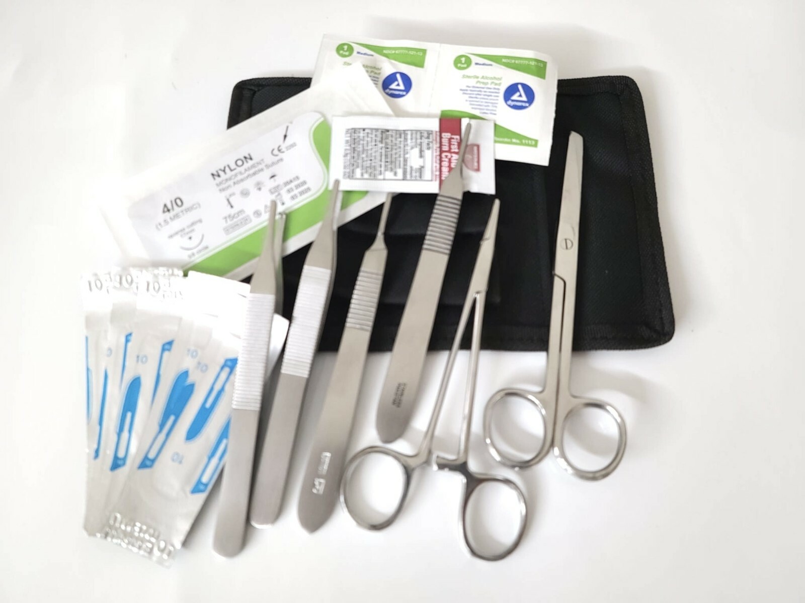 Advanced Surgical Suture Kit, First Aid Medical Travel Trauma Pack
