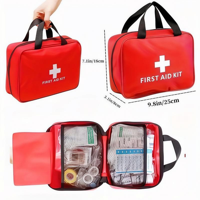 First Aid Kit Home Office Car Camping Hiking – 160 Piece