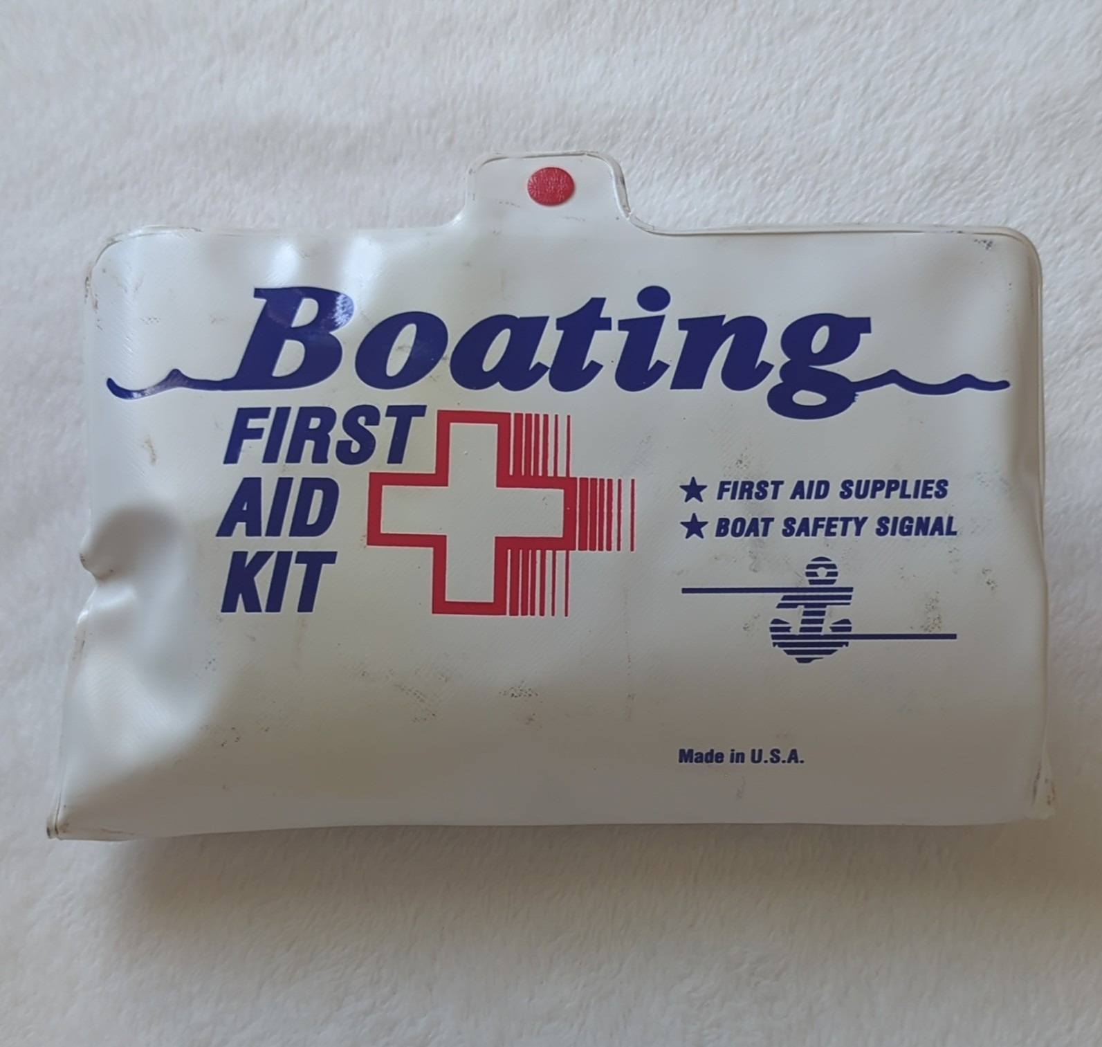 1960s Vintage Boating First Aid Kit Pouch Used