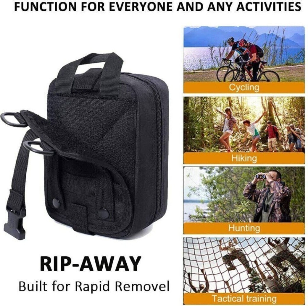 Outdoor Tactical Molle Small First Aid Pouch Trauma Medical EMT Kit Shear Pouch