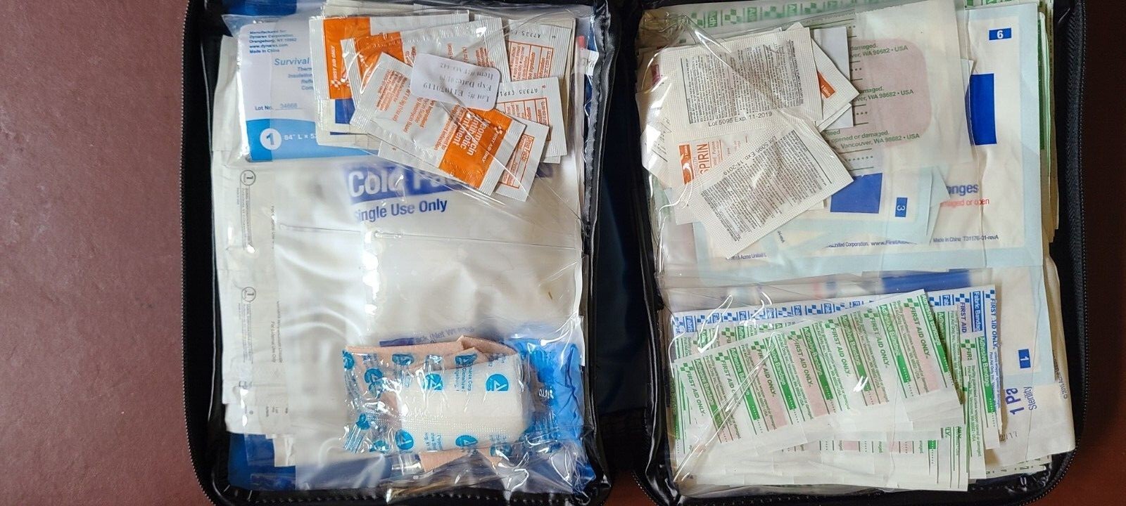First Aid Only Essentials, 312 Piece All-Purpose First Aid Kit Blue Case