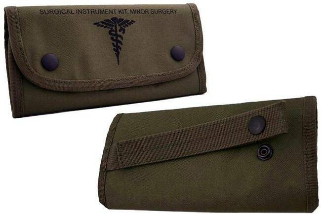 FIRST AID Surgical Kit ELITE STOCKED Field Medic Suture Trauma Survival 1st Aid