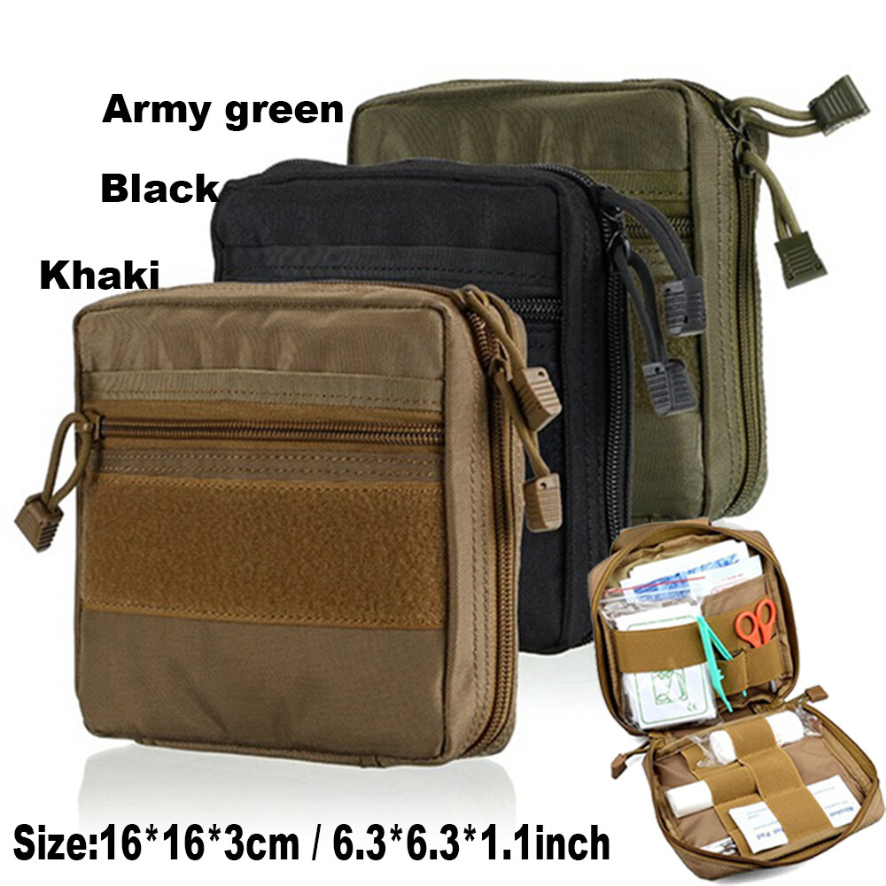 Tactical Molle Medical First Aid Kit IFAK Pouch Emergency EMT EDC Trauma Bag US