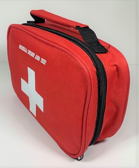 First Aid Kit 150+ Pieces | Home Auto Work Travel Sports
