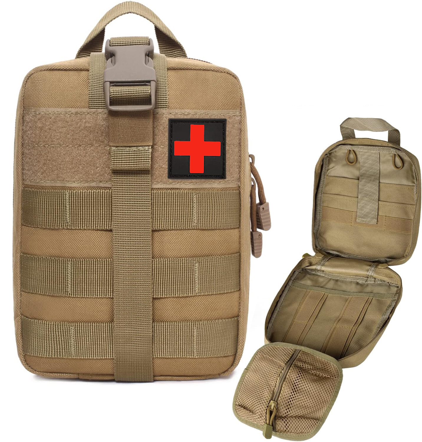 Tactical First Aid Pouch Rip Away Military Tear Away Medical Utility Pouch Bag
