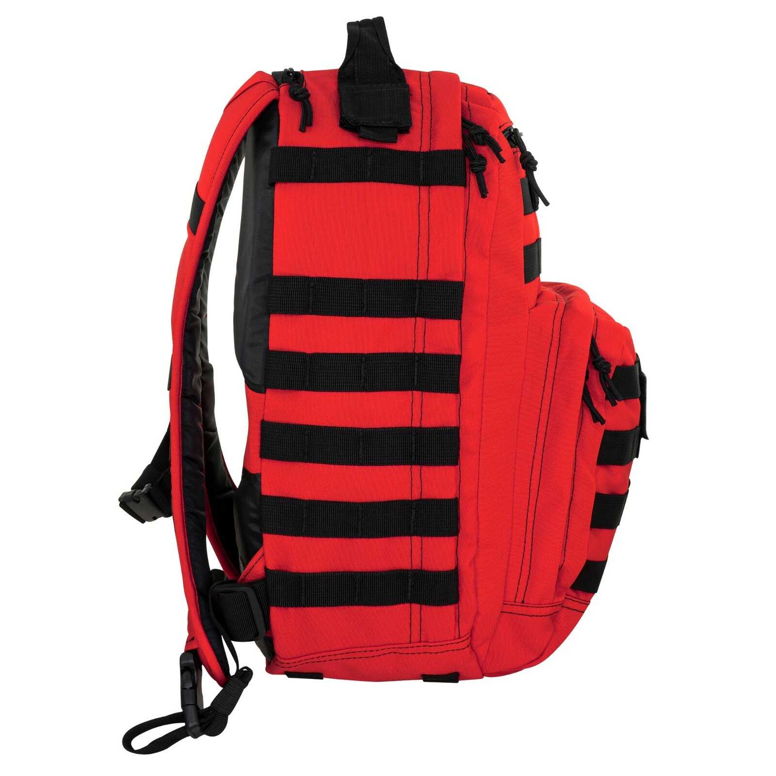 LINE2design First Aid Trauma Backpack – EMS Medical Tactical Molle Bag – Red