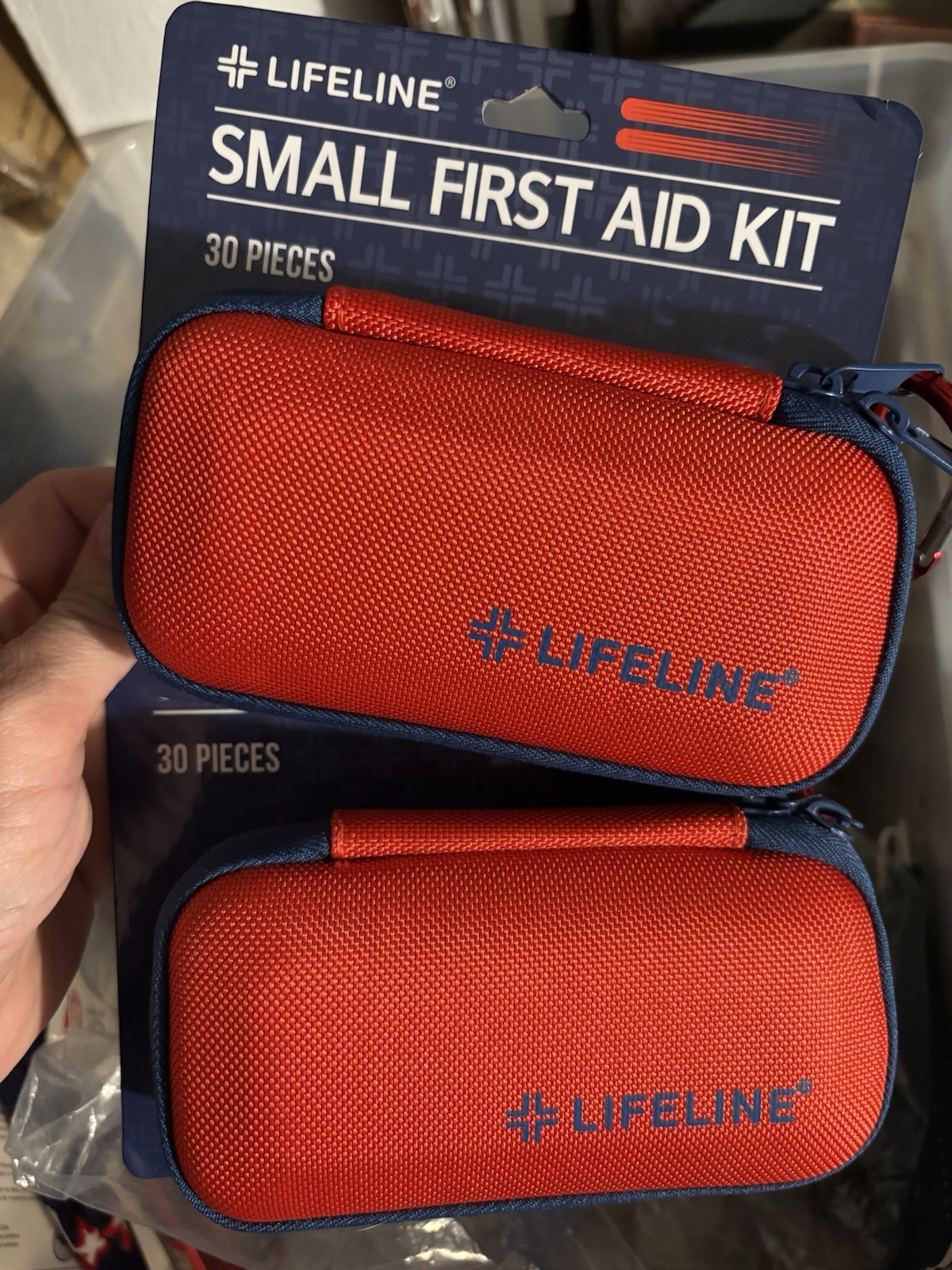 Lifeline Small First Aid Kit, 30 Pieces – Bandages & More! – EXP: 8/26 Hiking