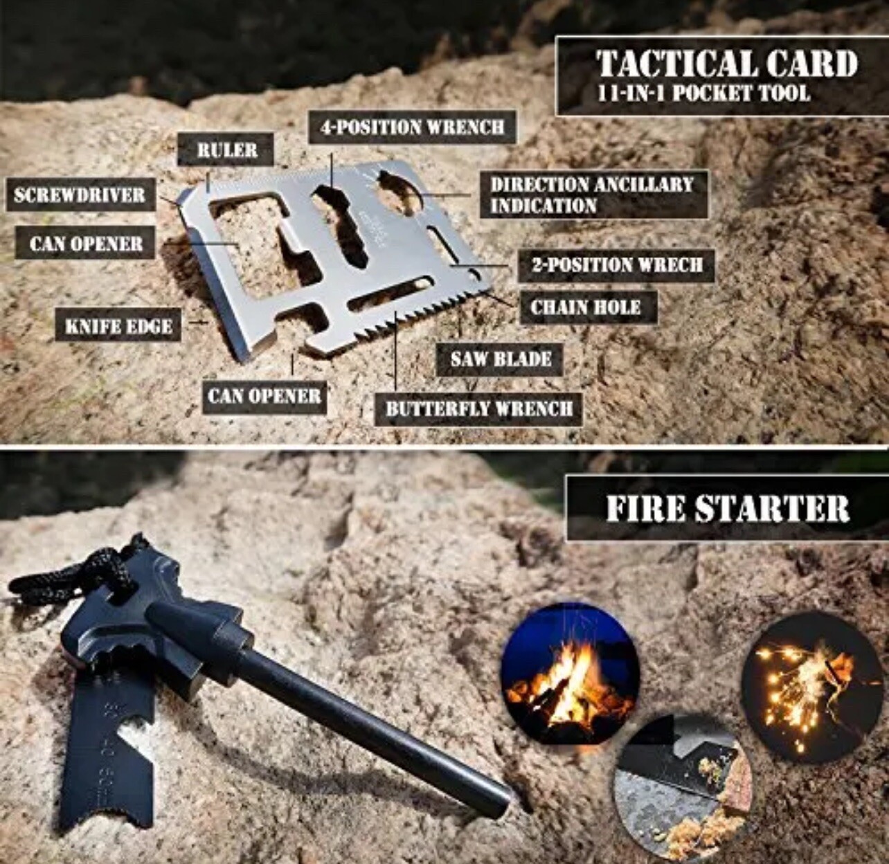 EVERLIT 250 Pieces Survival First Aid Kit IFAK Molle System Compatible Outdoor