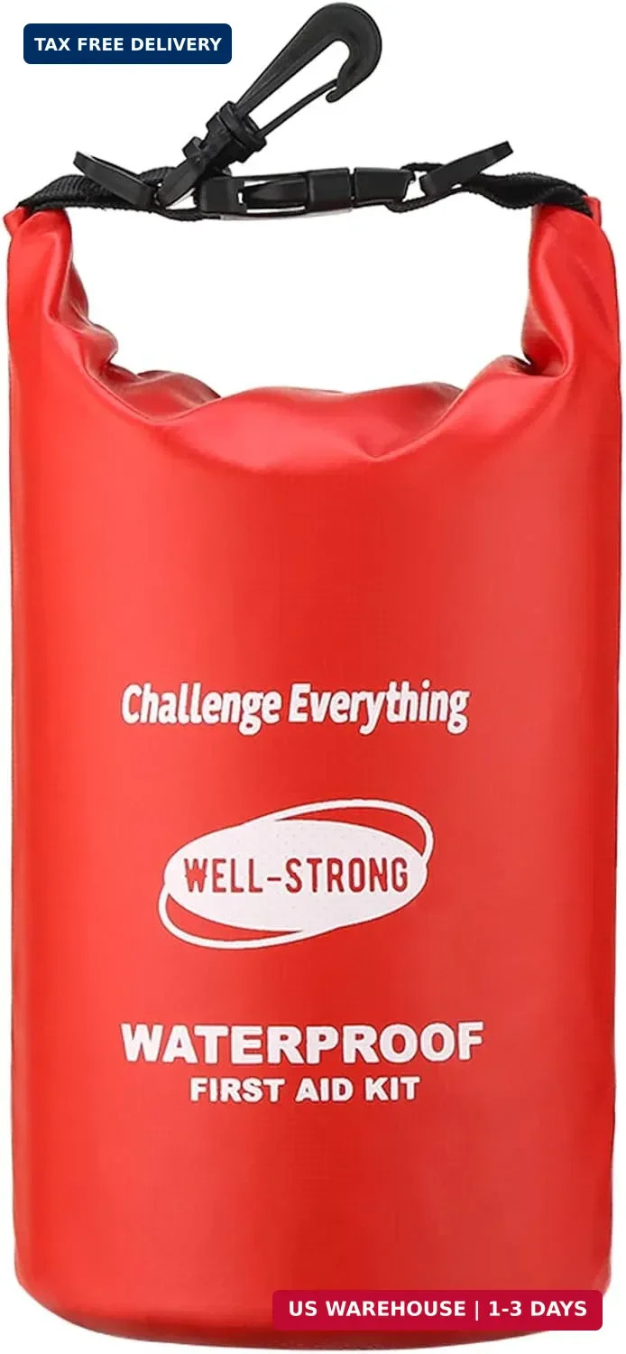 Emergency First Aid Kit for Boating & Marine Safety Waterproof Medical Supplies