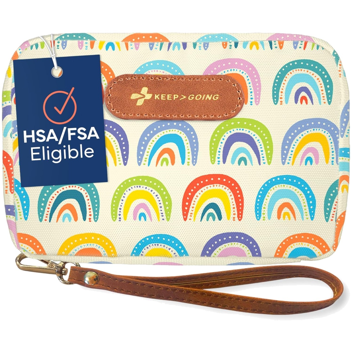 Kids Travel First Aid Kit – 130 Pc. Latex-Free Bandages []