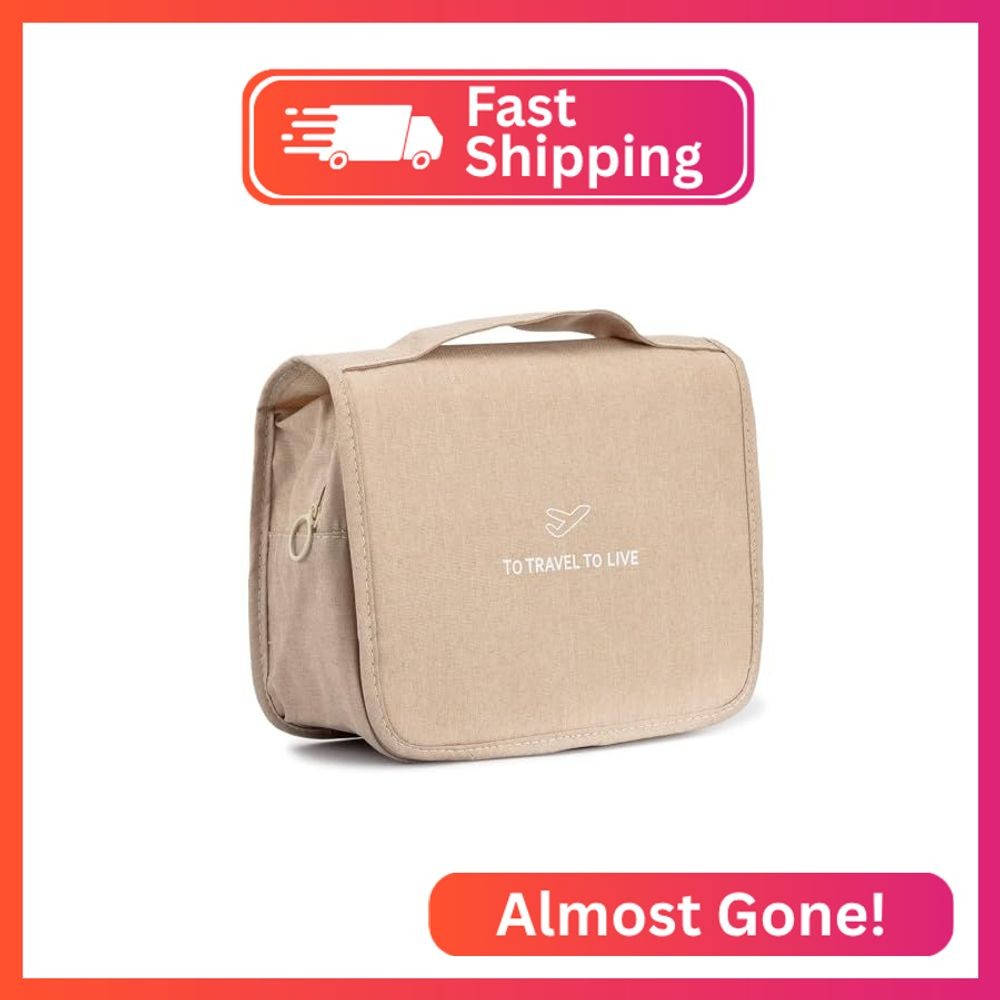 L&FY Multifunction Portable Travel Toiletry Bag Cosmetic Makeup Pouch Toiletry C