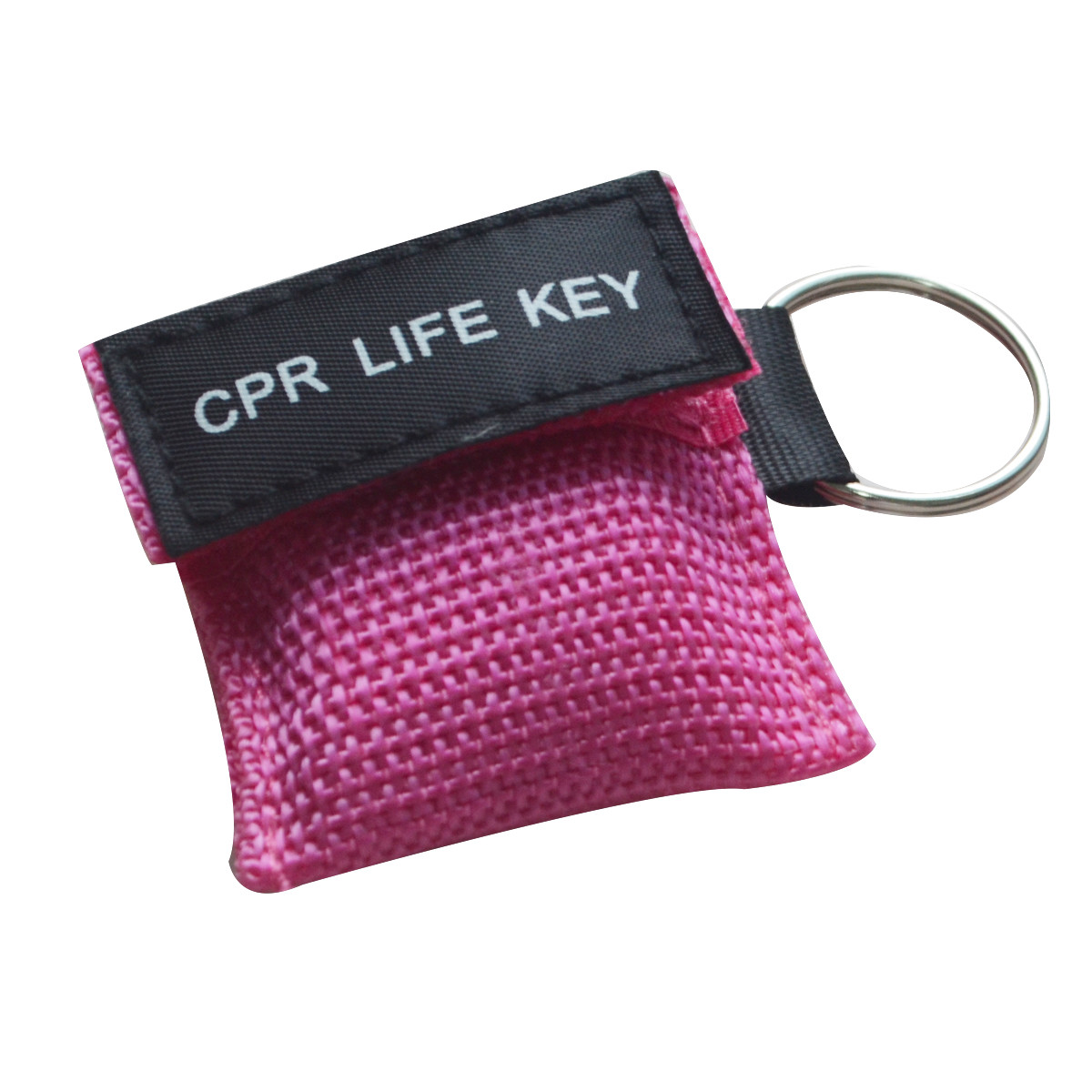 100Pcs/lot CPR Mask Keychain with Cpr Face Shield CPR Life Key First Aid Kits