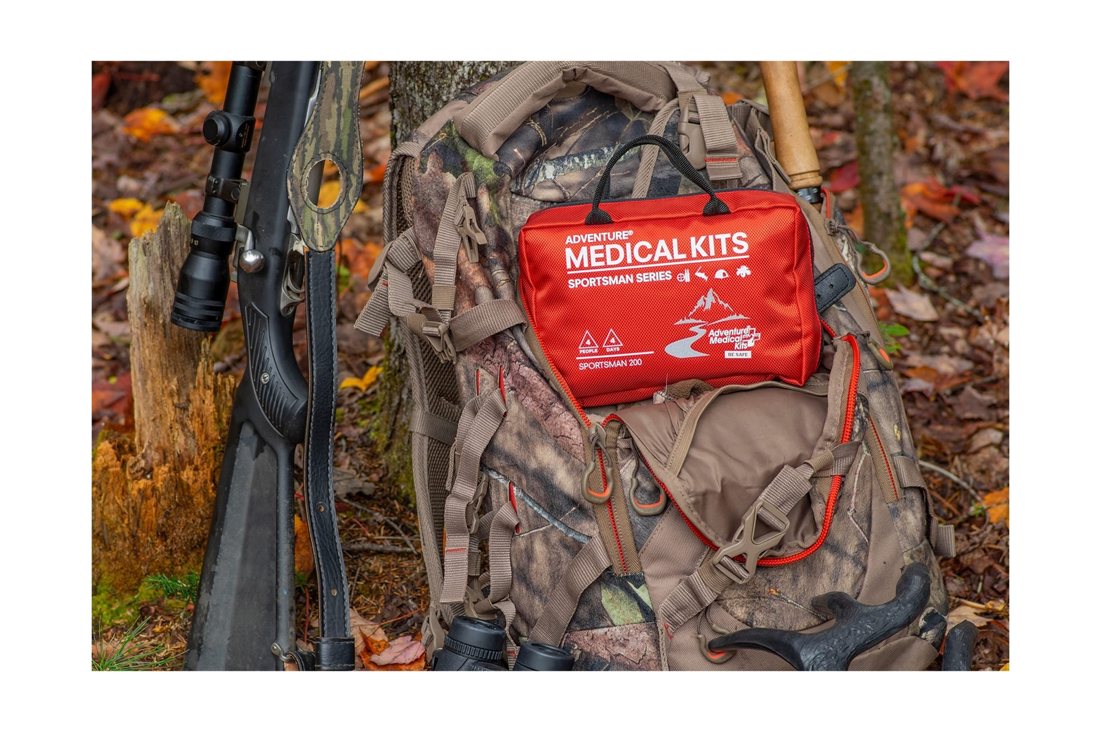Adventure Medical Kits Sportsman Series 200 Outdoor First Aid Kit – 82 Pieces