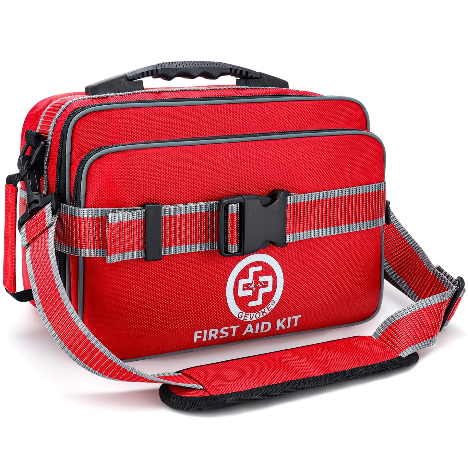 Professional 500 Piece Emergency First Aid Kit for Home, Car, Travel, Camping