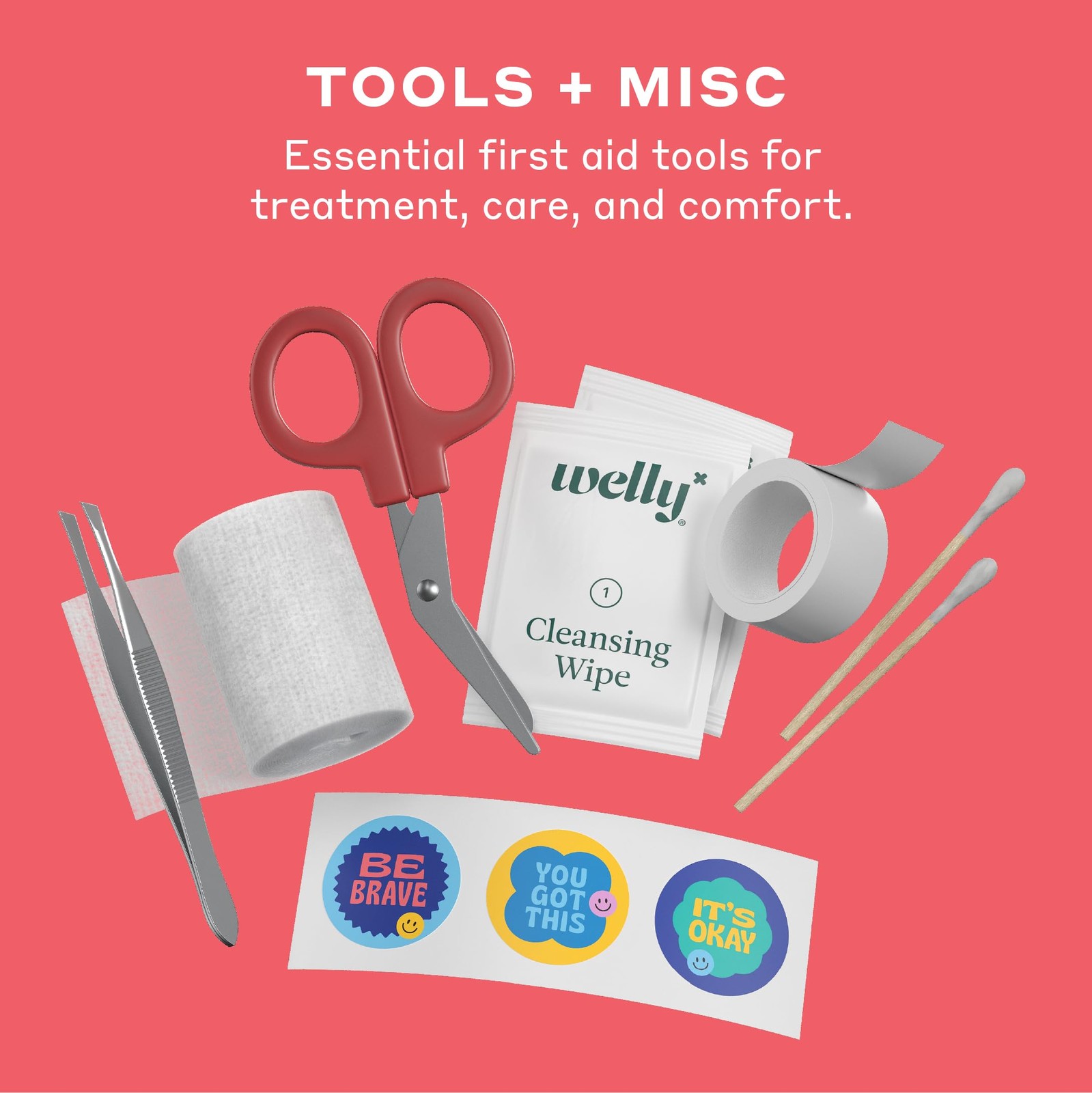 Comprehensive First Aid Kit – FSA Eligible – Adhesive Bandages, Tape and Non-…