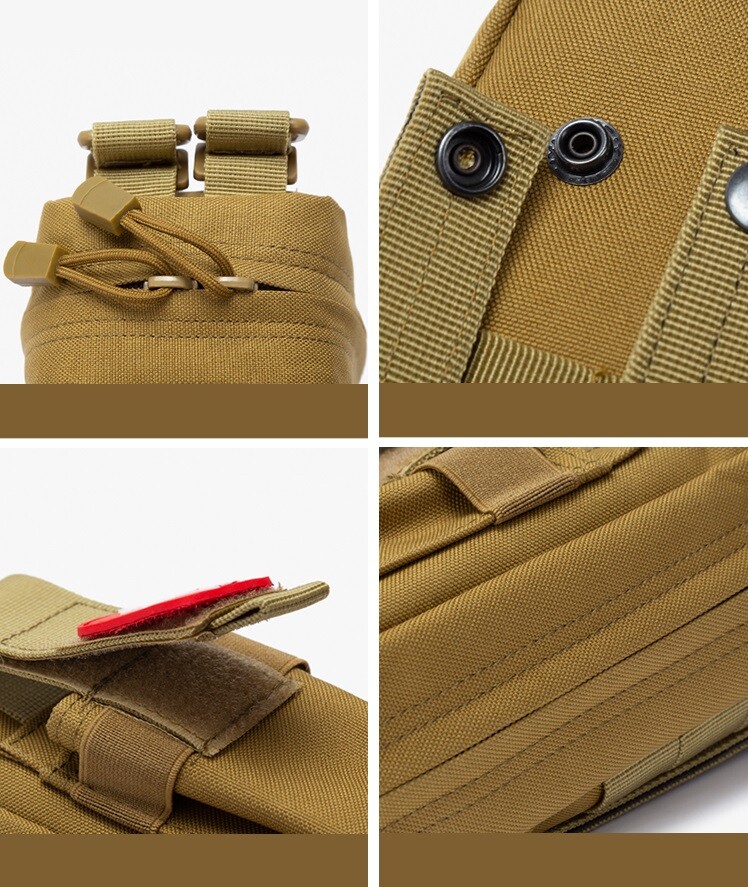 Tactical Medical First Aid Kit Rip-away EMT IFAK Survival Molle Pouch Empty Bag