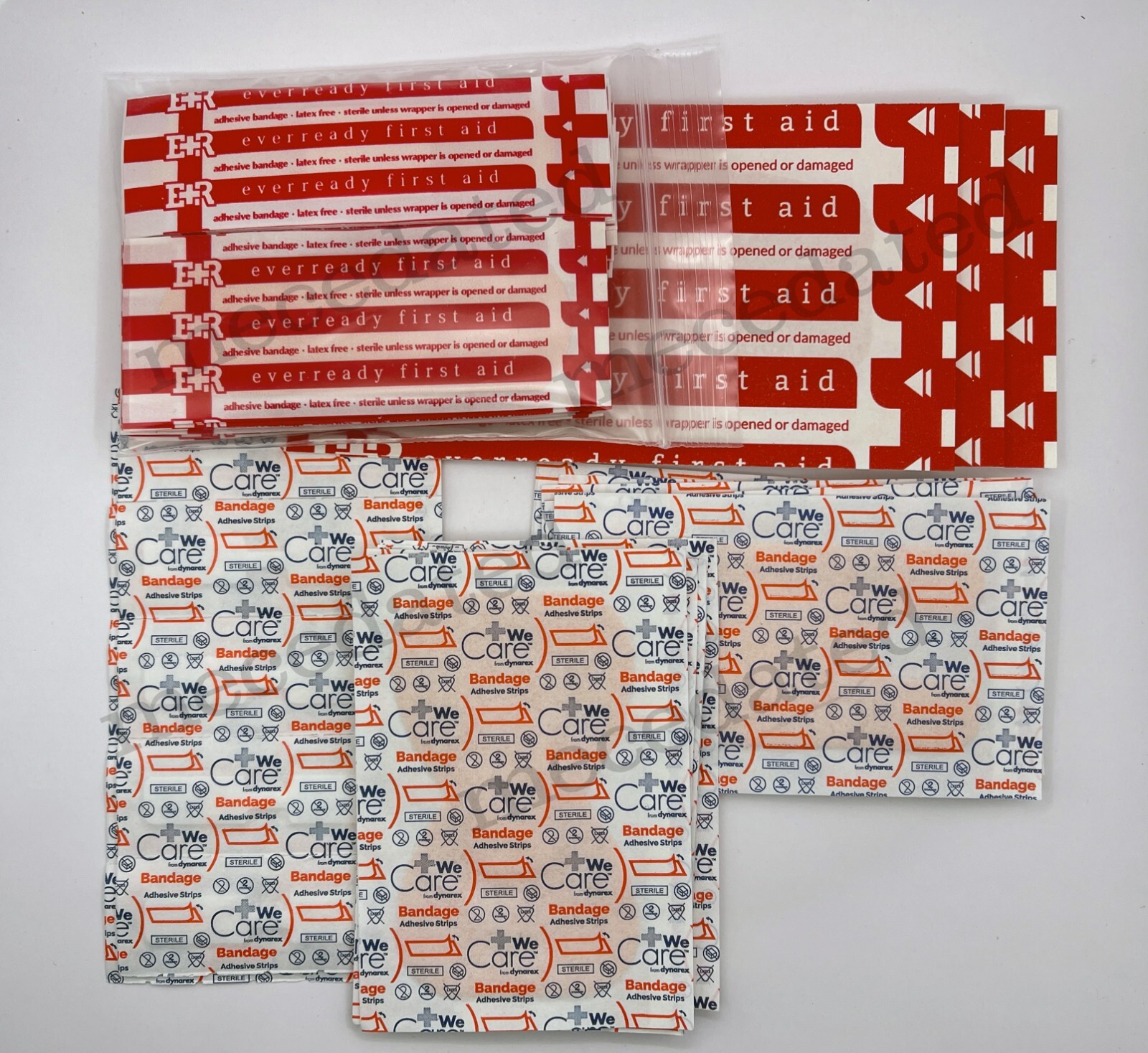 LOT ADHESIVE BANDAGE REFILL KIT FIRST 1ST AID IFAK PREPPER AIRSOFT EMERGENCY