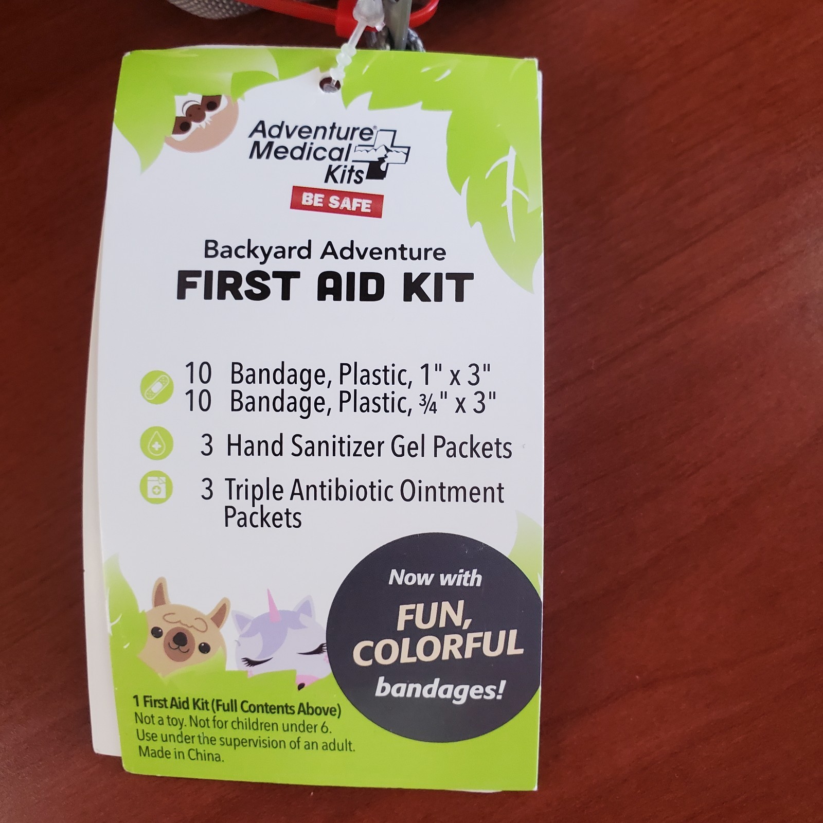Adventure Medical First Aid Kit, Sloth, 4", NIP