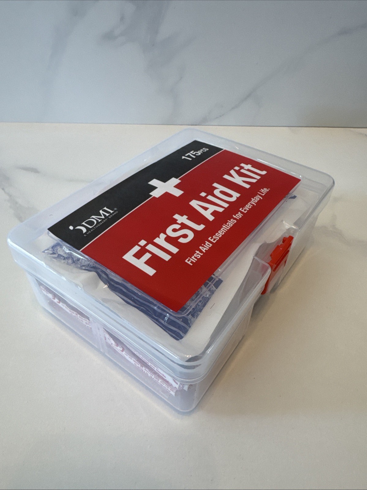 DMI 175-Piece First-Aid Kit, All-Purpose Use for Minor Cuts & Scrapes Bandages