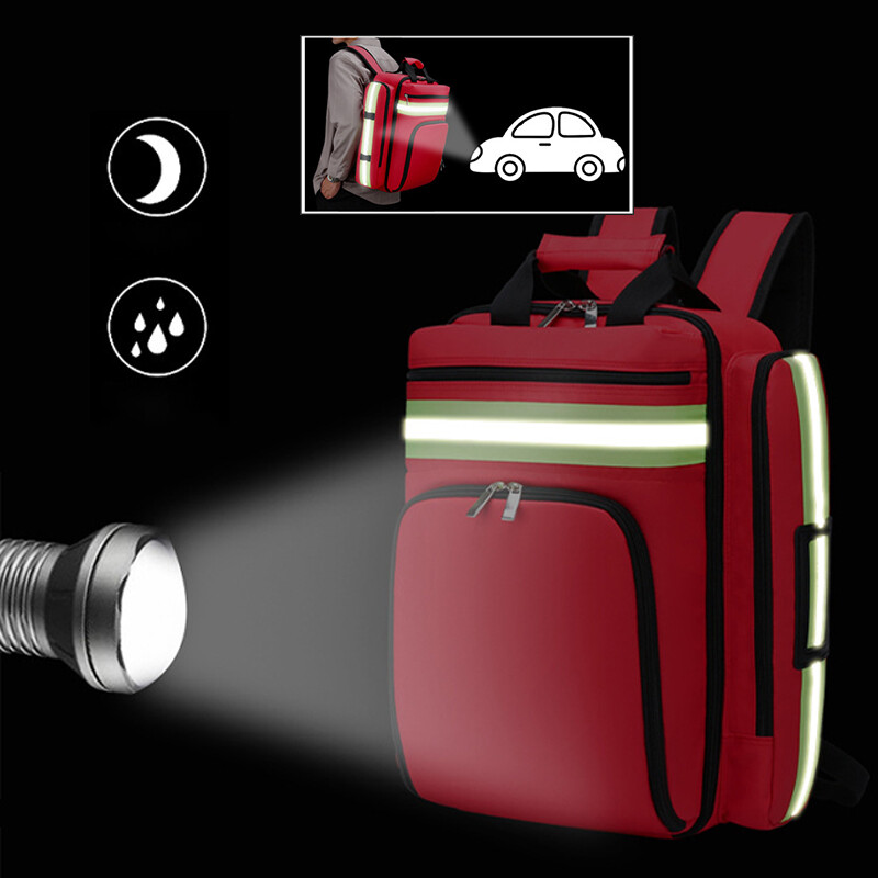 First Aid Medical Kits Emergency Rescue Backpacks Large Capacity Storage Outdoor