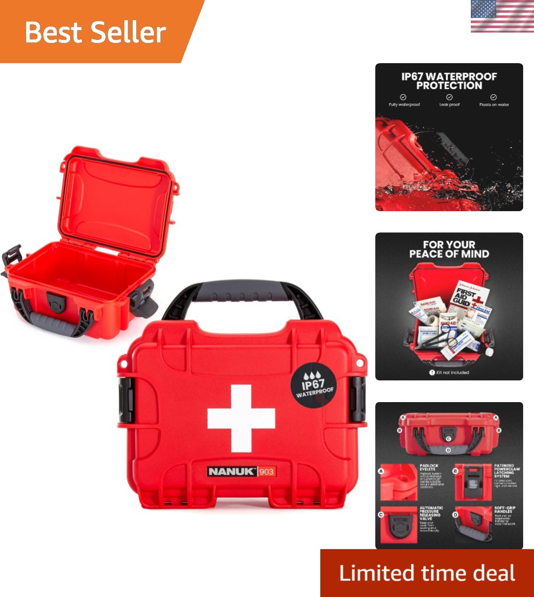 903 Medical Supply Case – Lightweight, Durable, and Emergency-Ready Organizer