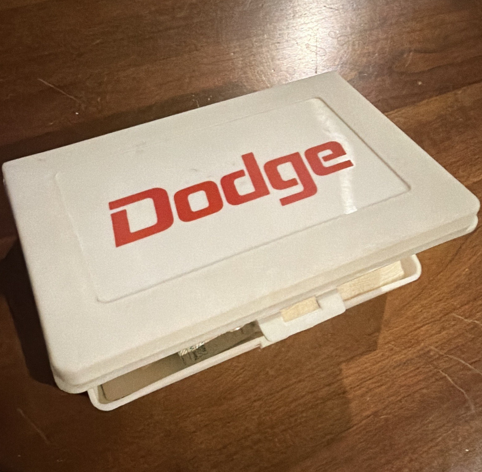 Dodge Super Rare Dealer First Aid Kit Plastic Box w/ Original Contents