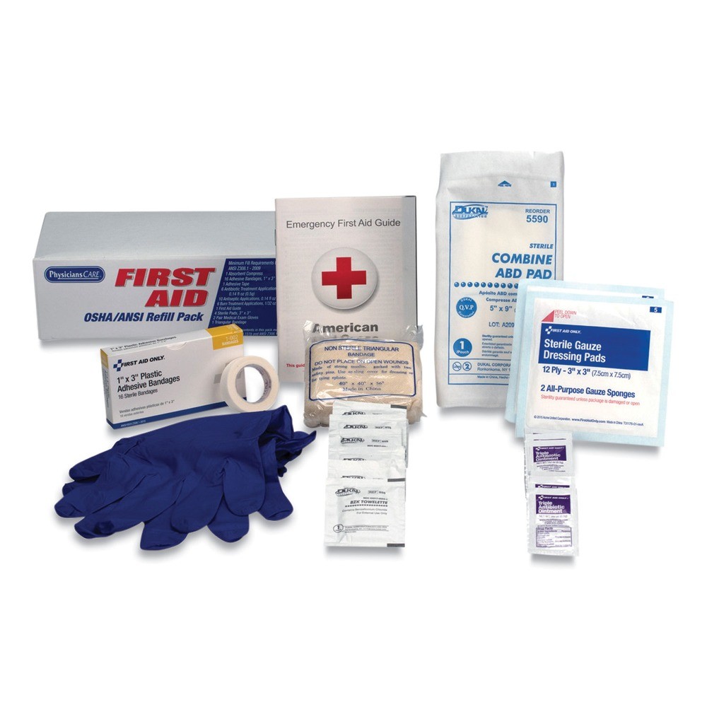 PhysiciansCare by First Aid Only 90103 OSHA First Aid Refill Kit (1-KT) New