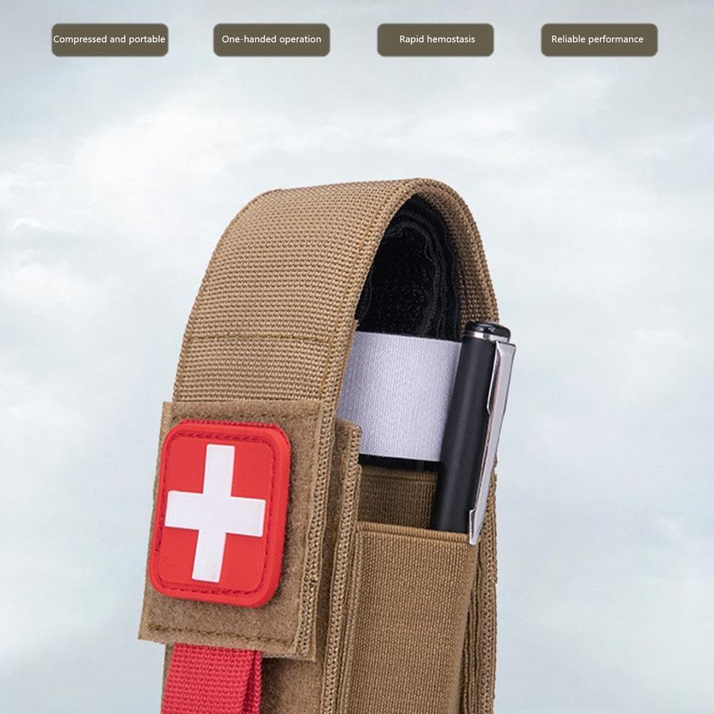 Tourniquet Holder Case Outdoor Tactical Molle Trauma Medical EMT Kit Shear Pouch