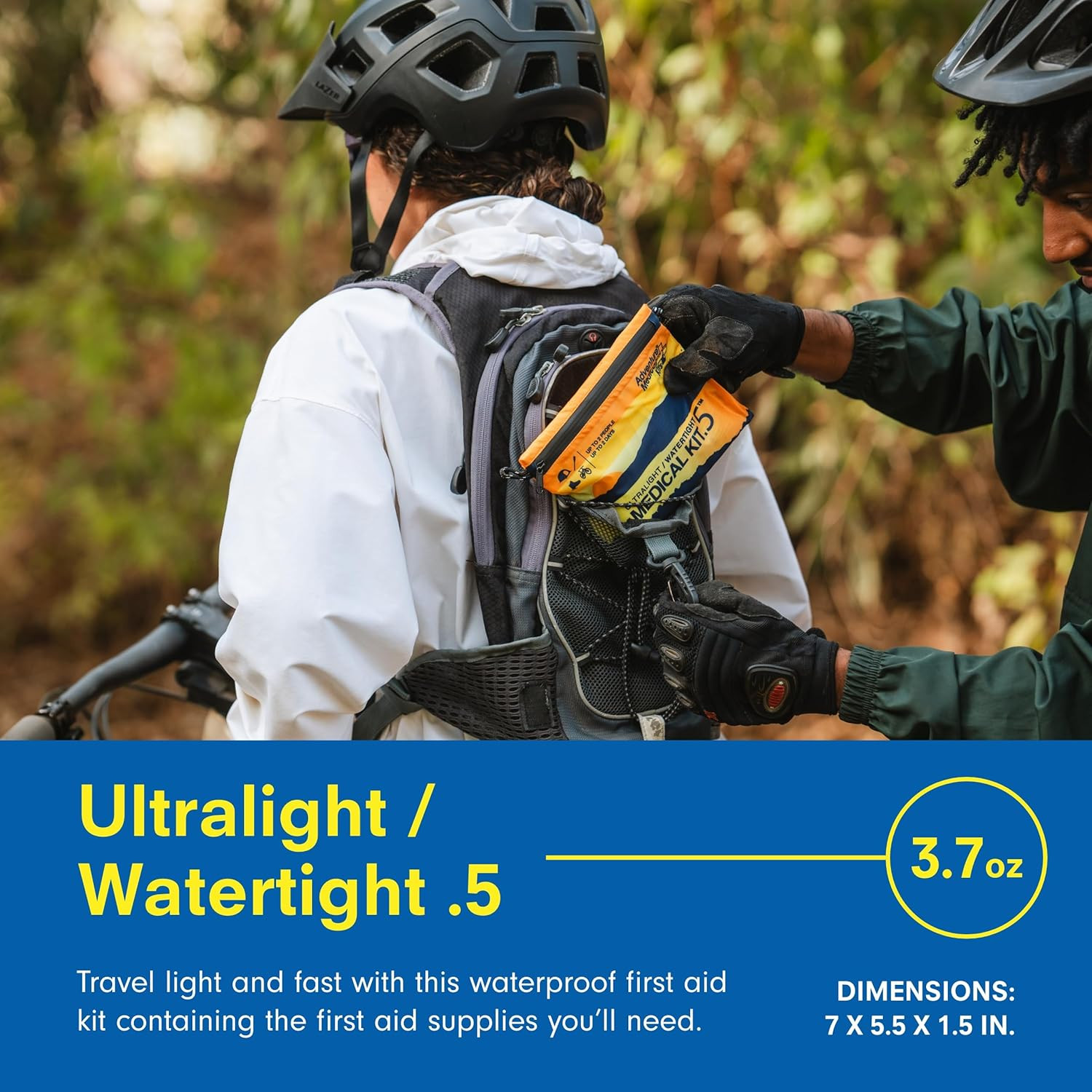 Adventure Medical Kit Ultralight/Watertight Medical Kit .5 – up to 2 People, up