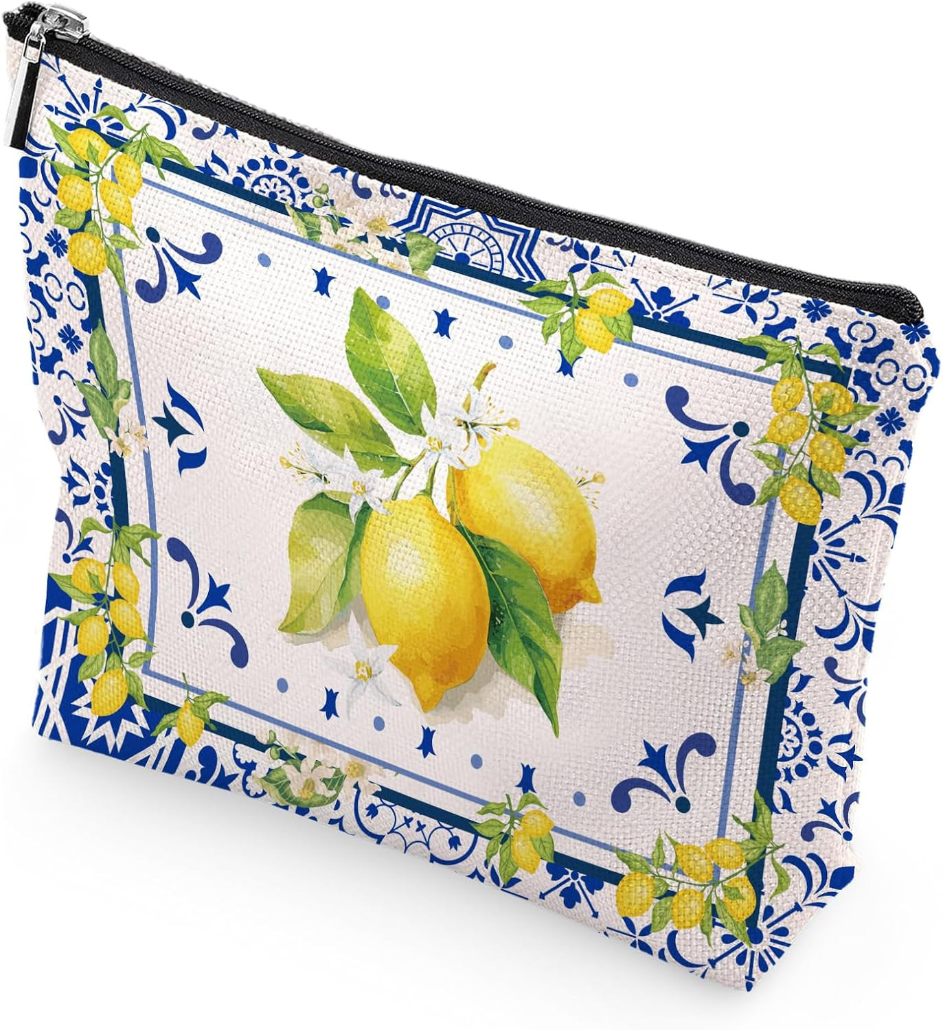 Amalfi Coast Souvenir – South Italy Travel Makeup Bags, Lemon Themed Party Gifts