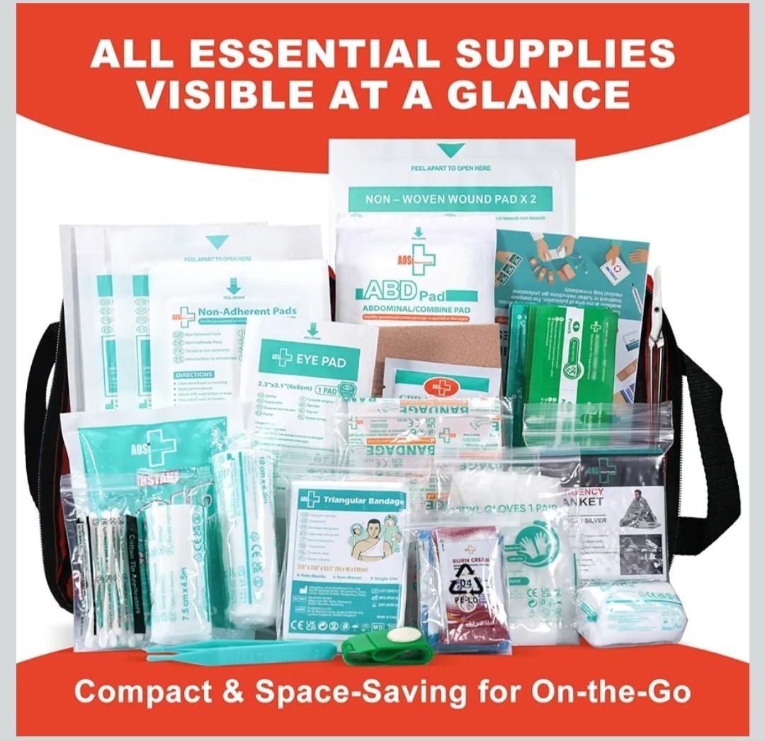 First Aid Kit 250 Piece Kit General Medi