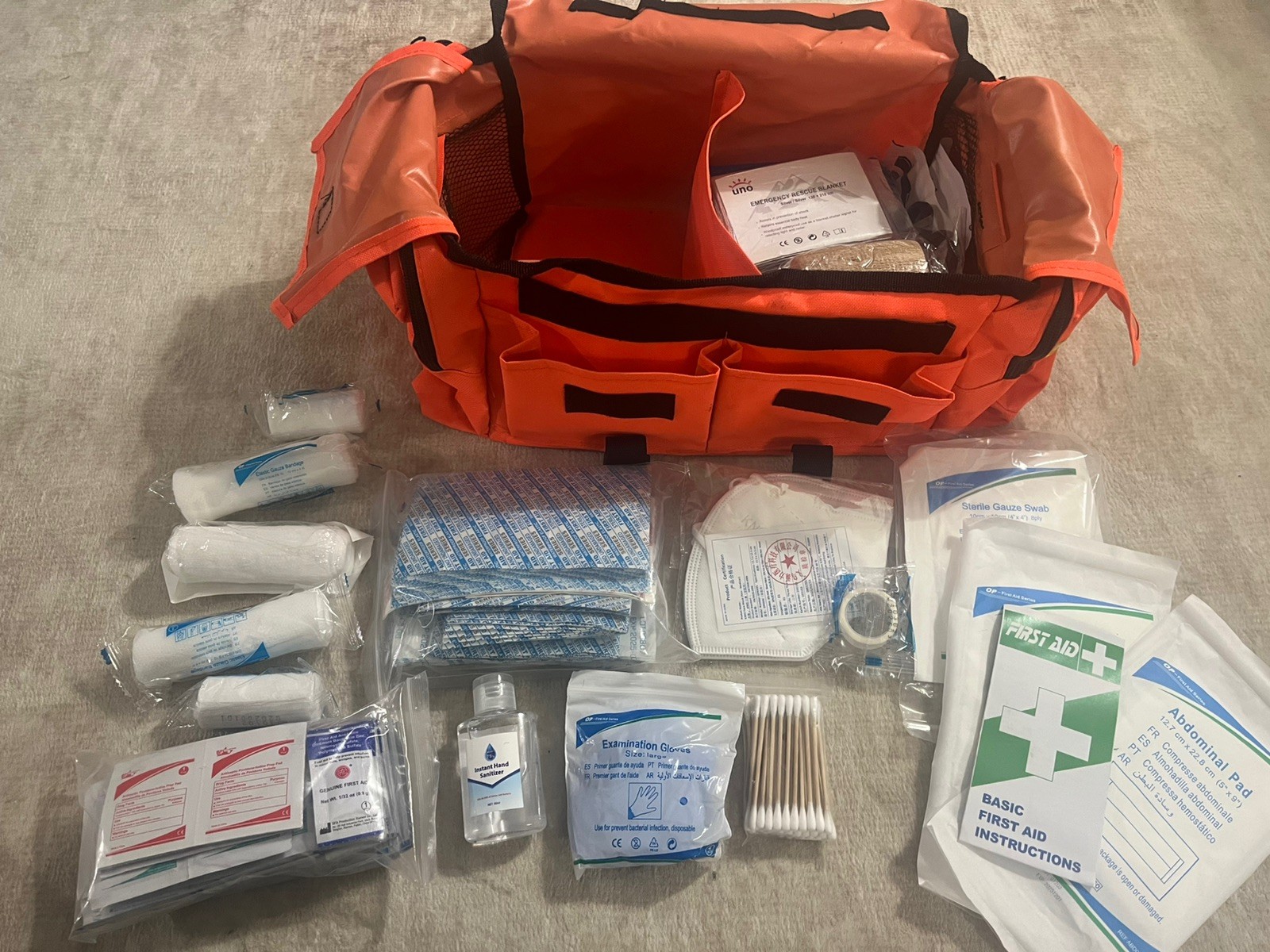 EMT 1st Emergency Responder First Aid Kit | Medical Trauma Bag New with Defect