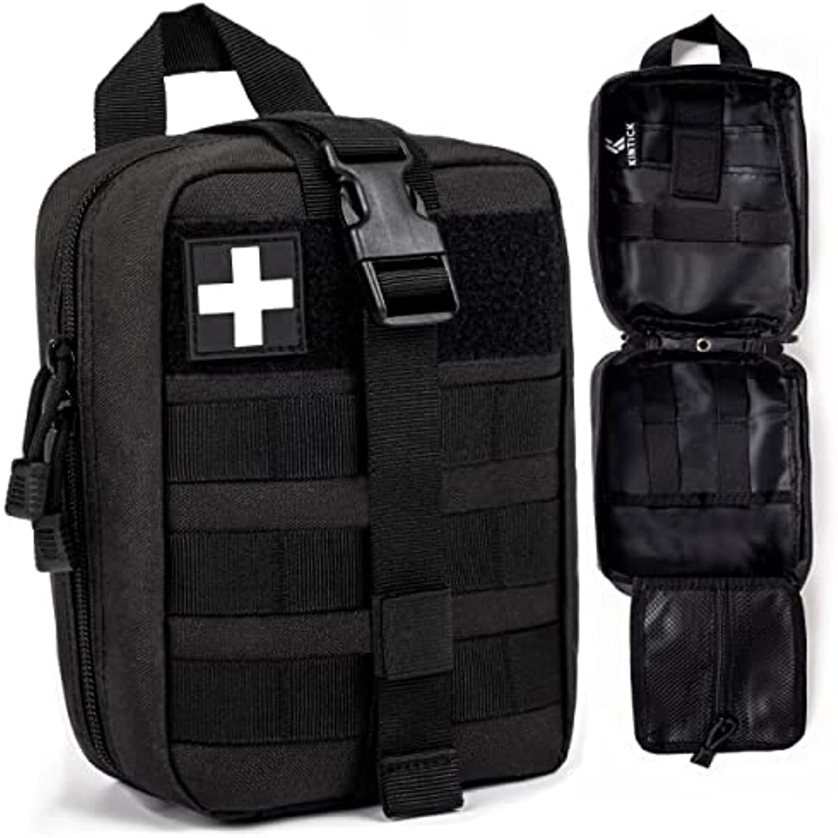 Tactical First Aid Pouch Military Molle EMT Pouch Rip Away Multi Pocket Med Bag