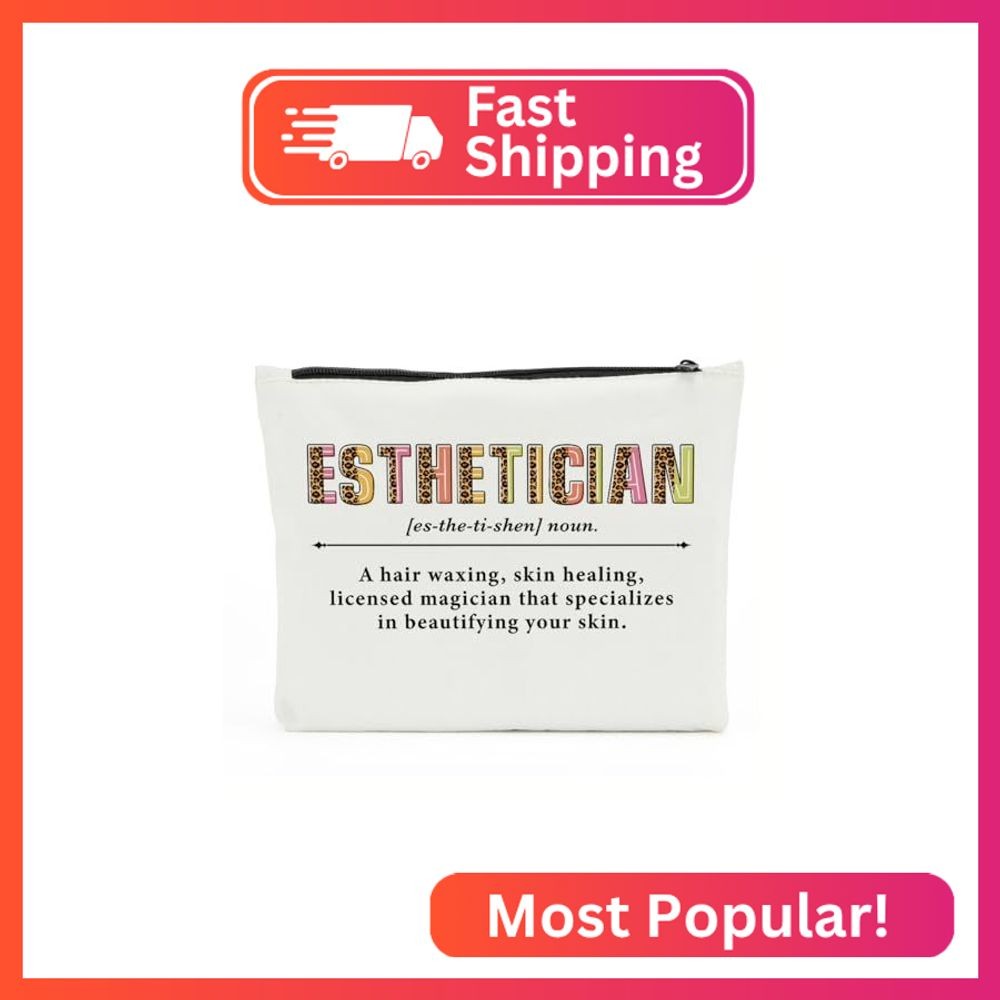 Esthetician Definition, Funny Esthetician Gifts, Makeup Bag Cosmetic Bag, Esthet