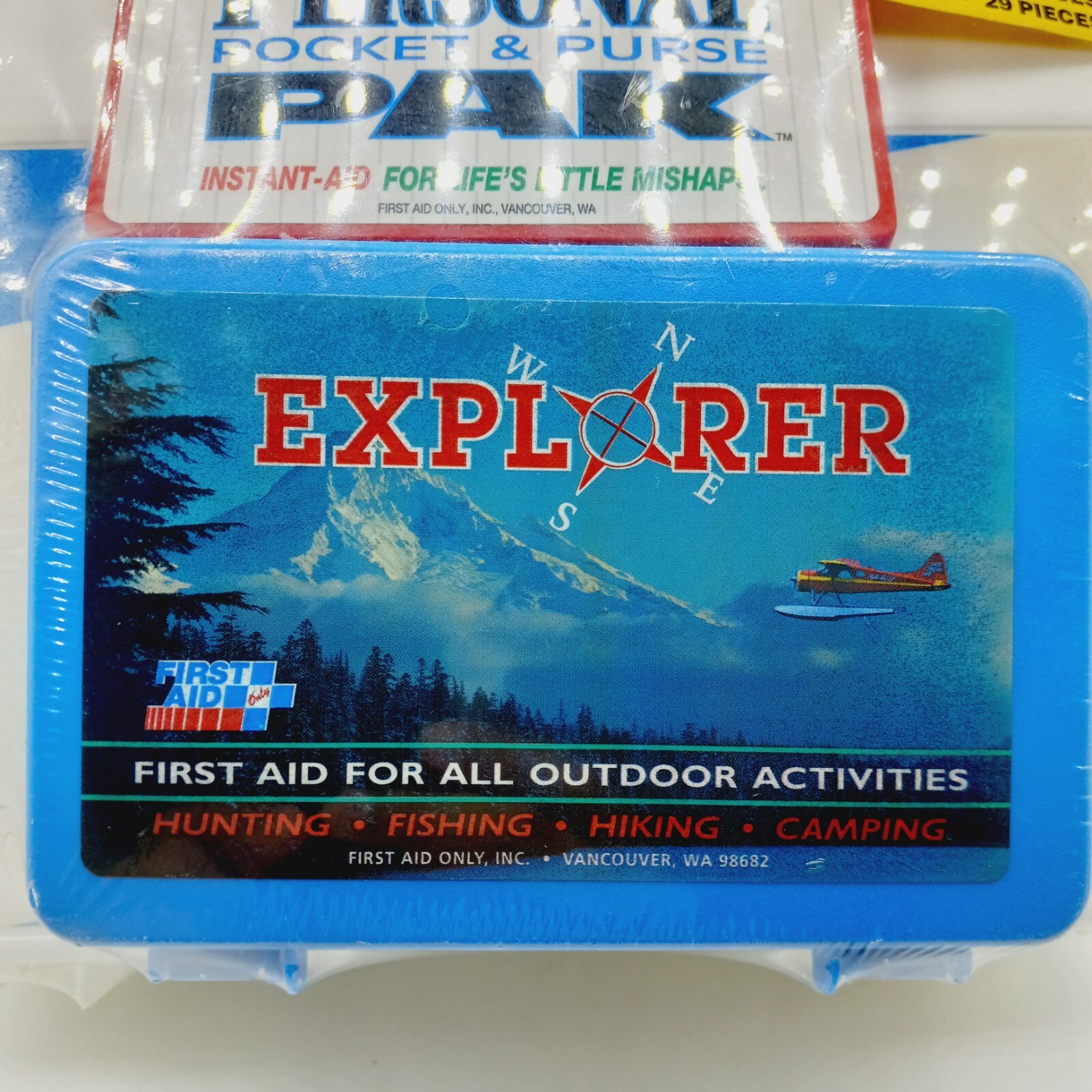 NOS New First Aid Only First Aid Kit 210 pcs 3 Containers Small Med Large