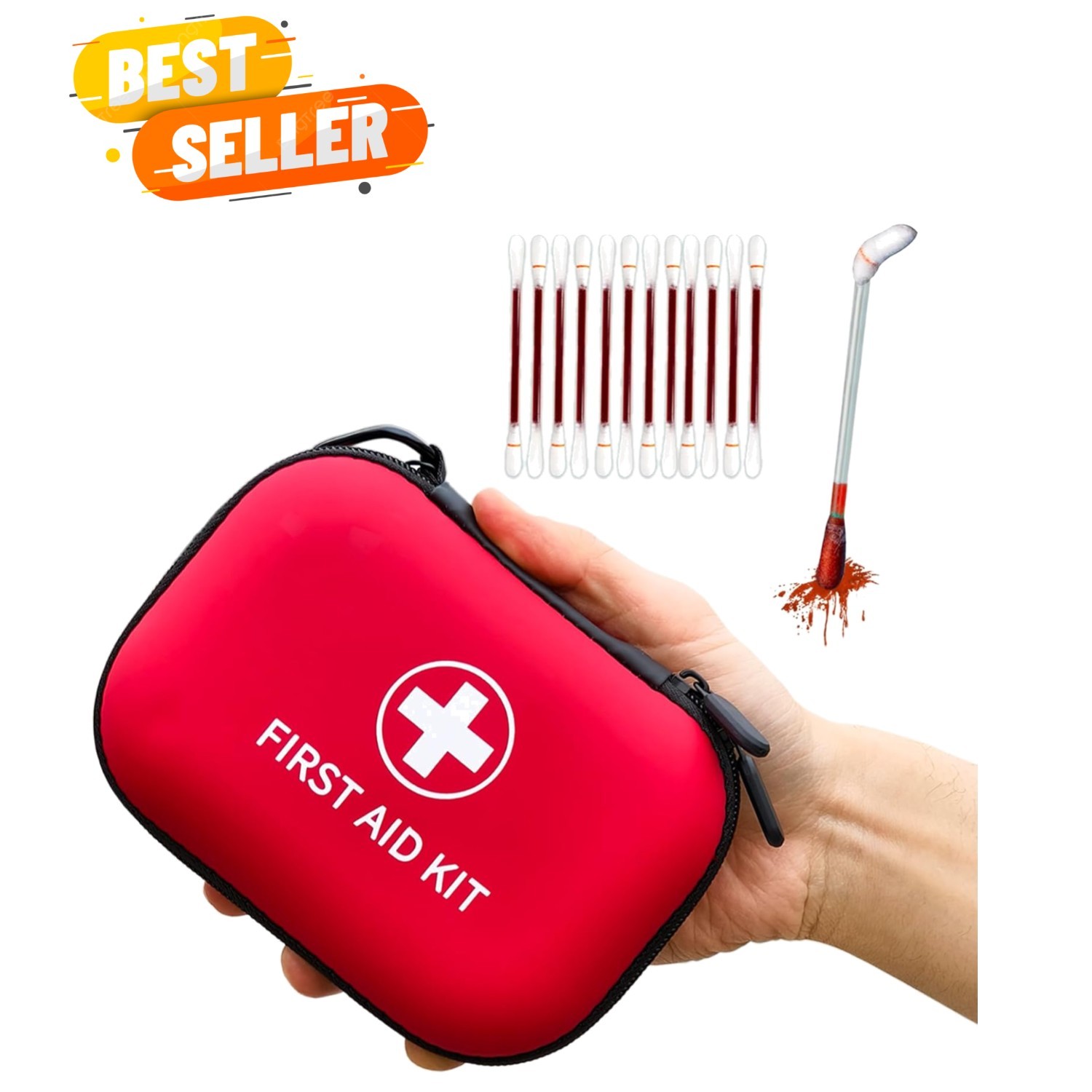 138 Pcs Mini First Aid Kit Travel Size, TSA Approved Small First Aid Kit for …