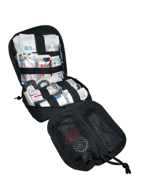 ELITE FIRST AID GP IFAK Kit LVL-2 FULLY-STOCKED Medic Trauma EMS Camp Hike Hunt