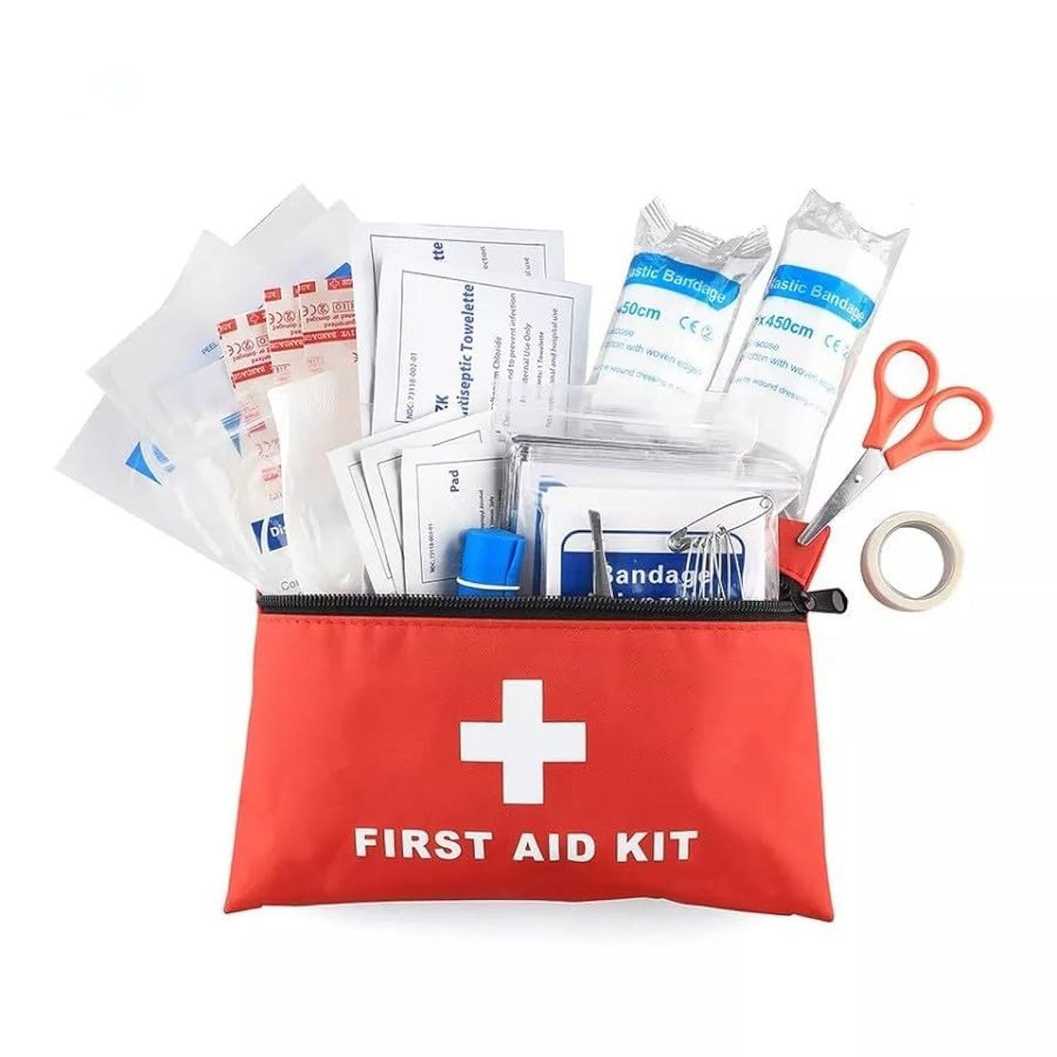 Rattygan Style Travel Survival First Aid Emergency Kit – 95 Pieces – Compact …