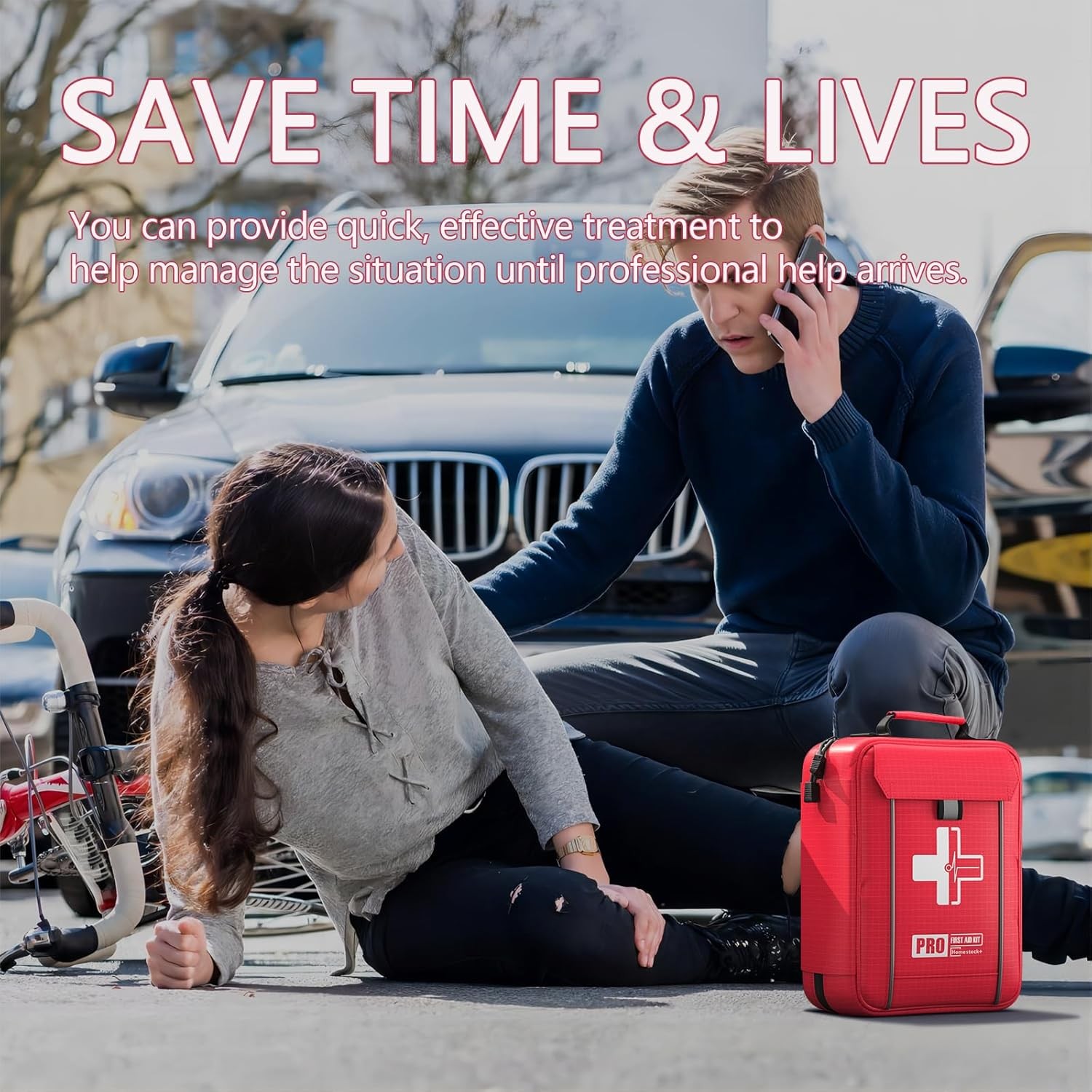Upgrade – Comprehensive First Aid Kit with Labelled Compartments