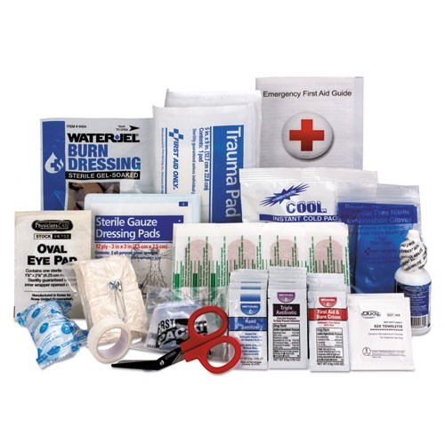 First Aid Only ANSI 2015 Compliant First Aid Kit Refill 89 Pieces, For 25 People