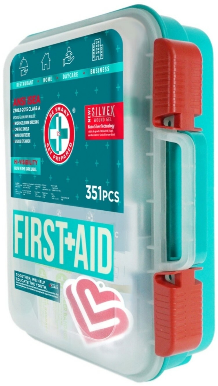 NEW 351 pc Emergency First Aid Kit Workplace OSHA ANSI