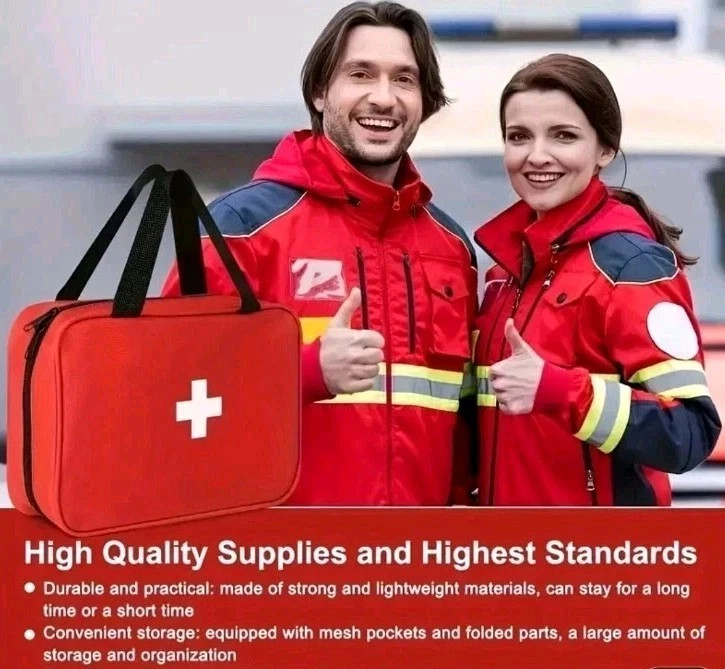 First Aid Kit Home Office Car Camping Hiking – 160 Piece
