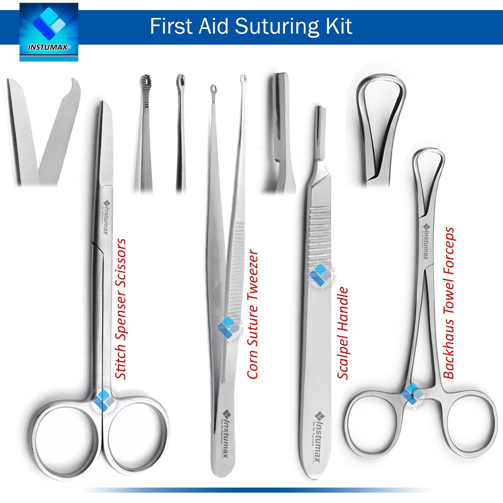 Stitch-Spencer Scissors Corn Suture Tweezer for Removing Sutures Stitches