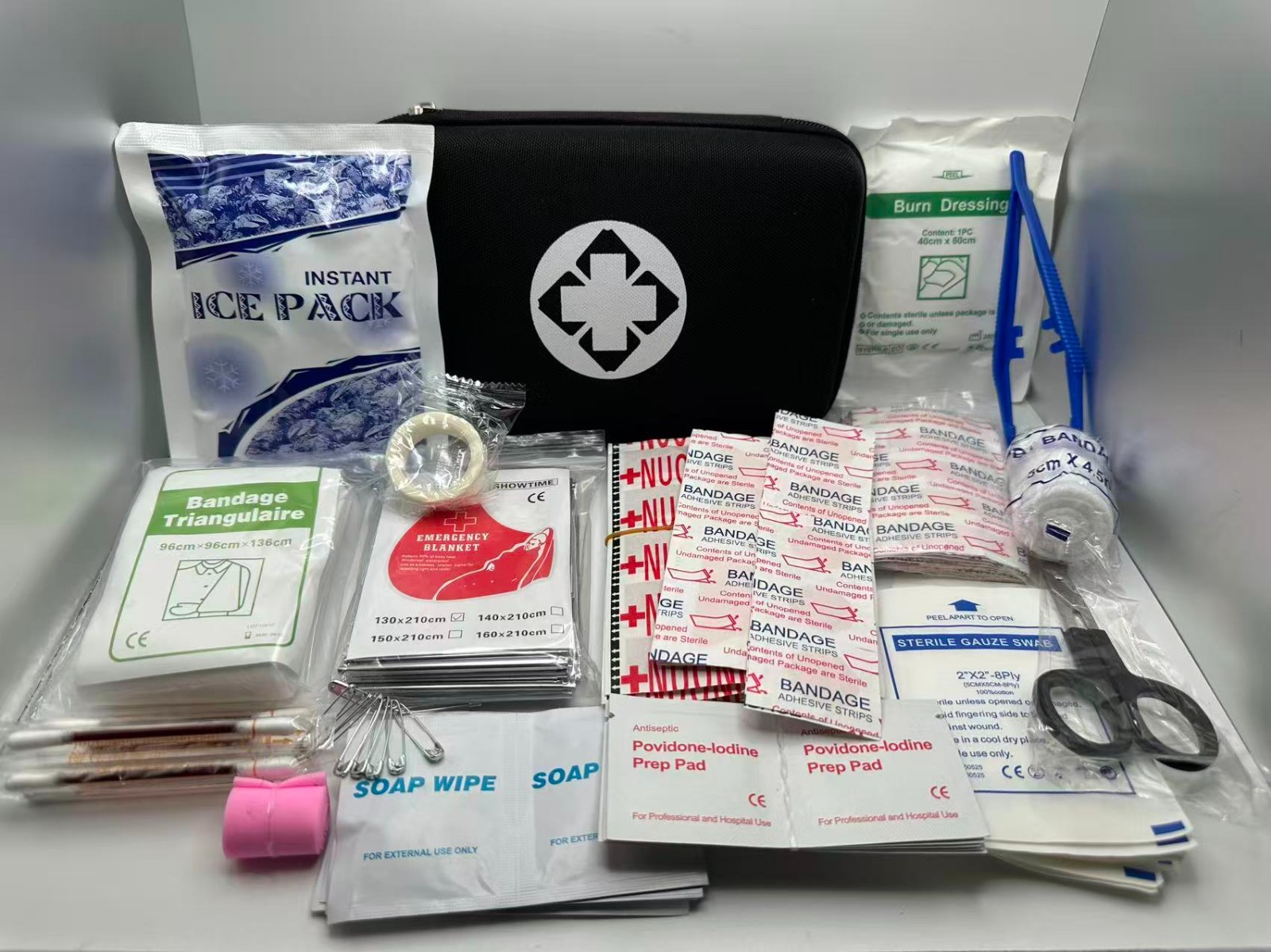 First Aid Kit Emergency Set Home Essentials Sports Car Travel Outdoor Adventure