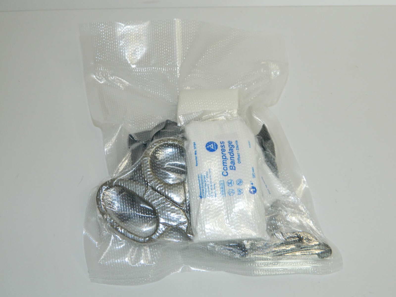 Gauze Kit, First Aid Kit Refill, IFAK, Camping, Hiking, Preppers Vacuum Sealed