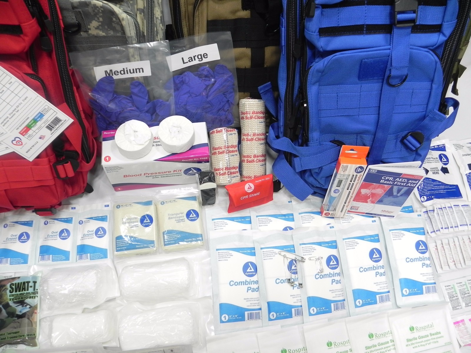 Medical Level 3 First Aid Kit, Military, Survivor & Civilian Medical Kit#7823