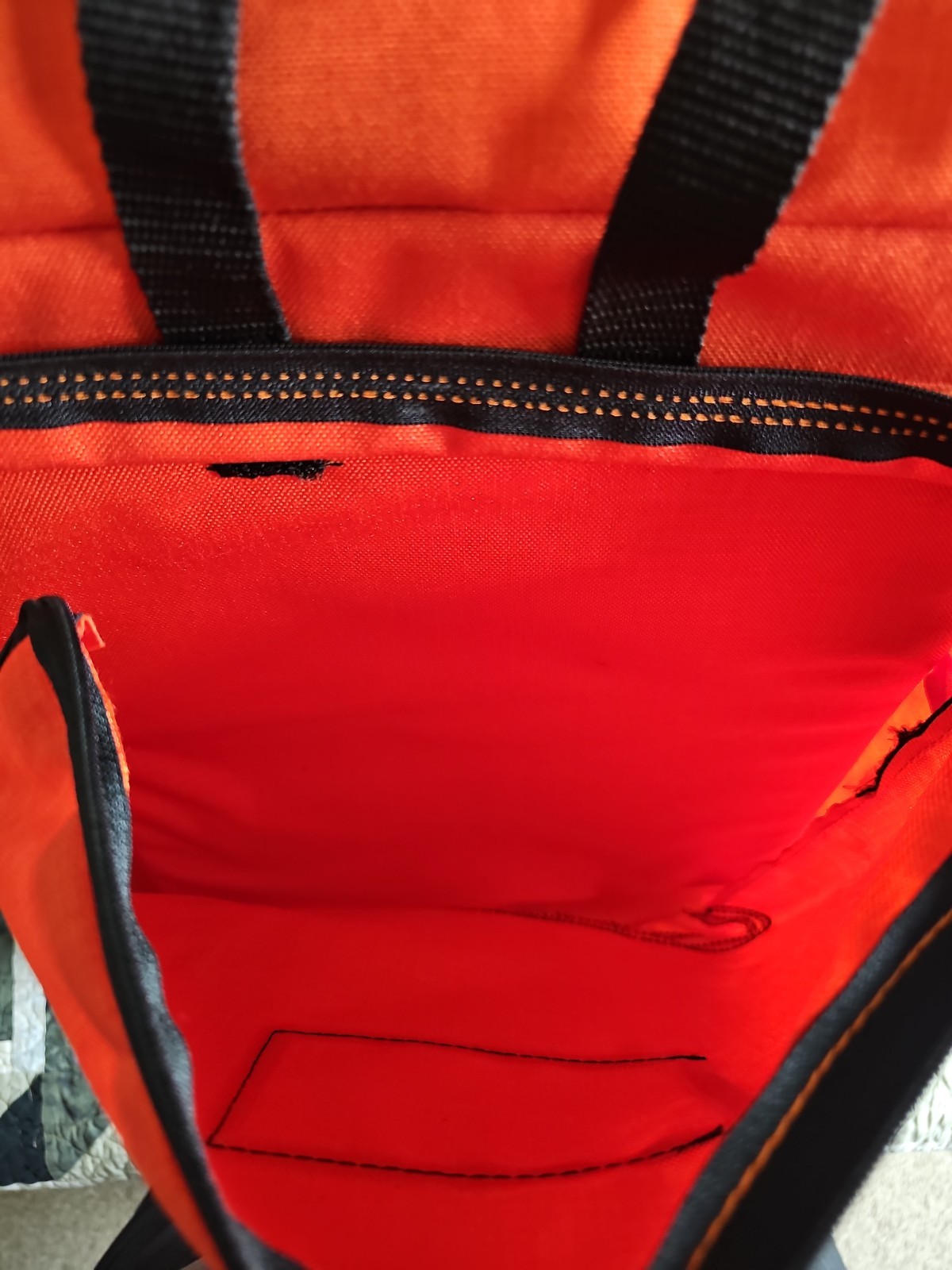 Trauma Backpack Bag, Orange, Empty Medical Bag Empty First Responder EMT W3