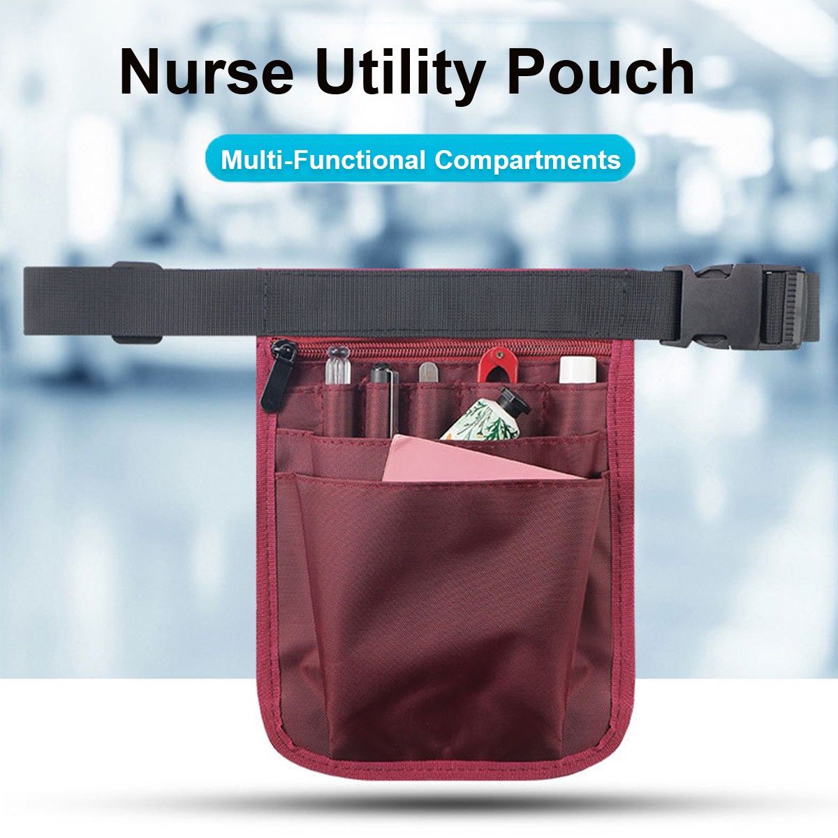 Nurse Pouch Age care Teacher VET Medical Childcare Belt Waist Pouch quick pocket