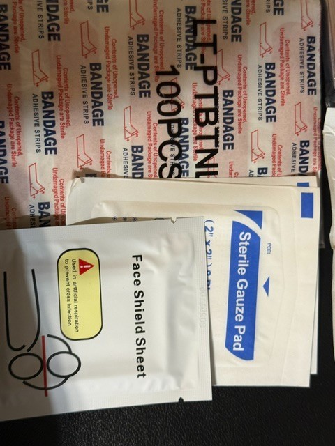 242 Pcs First Aid Kits for Emergency Trauma Survival Travel/Camping/Hiking/HOME