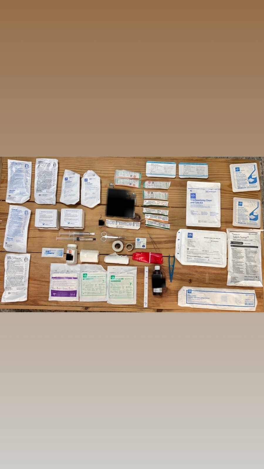Nursing student practice kit/phlebotomy practice kit
